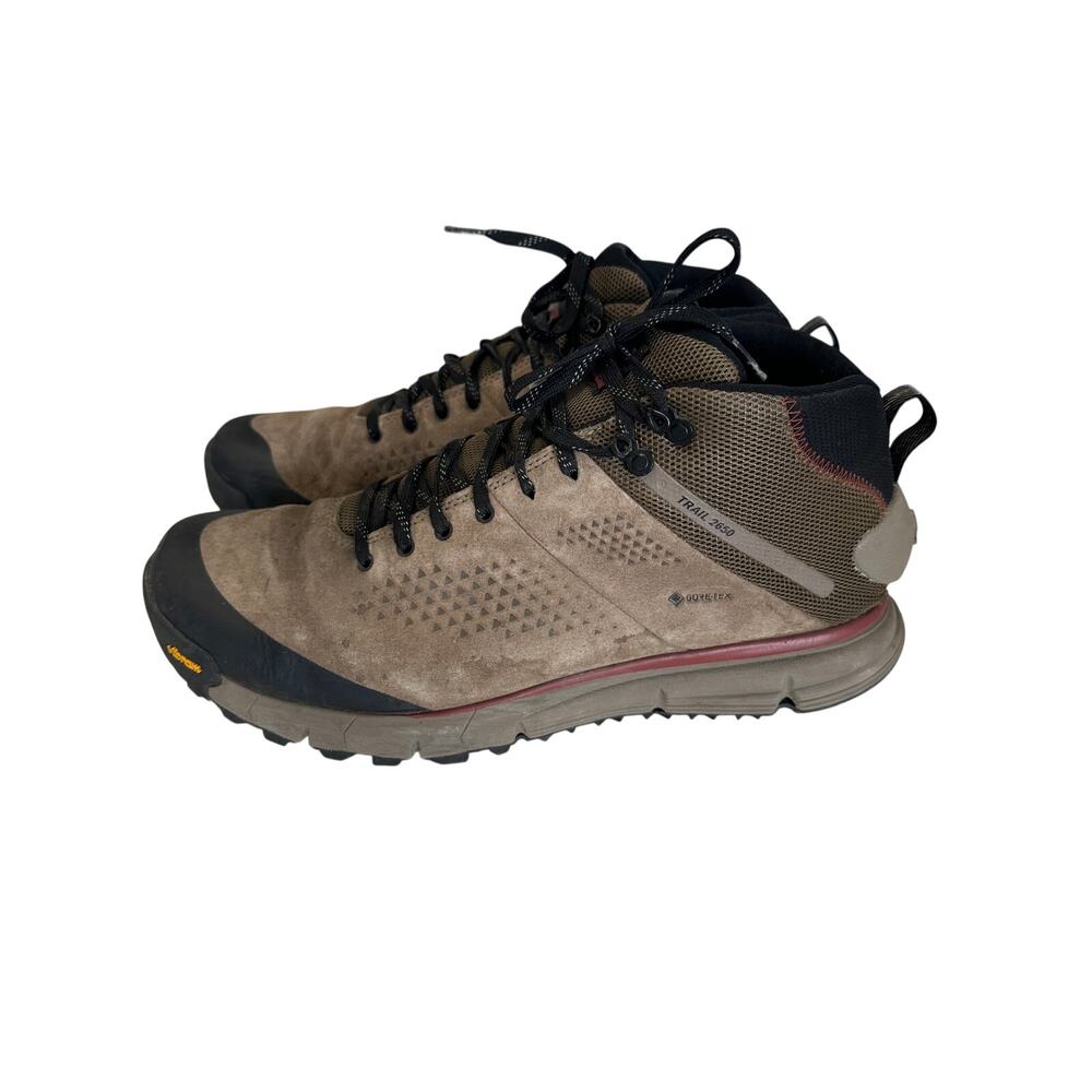 Danner Trail 2650 Mid GTX Hiking Boots Mens 14 D Gore-Tex Vibram Dusty Olive